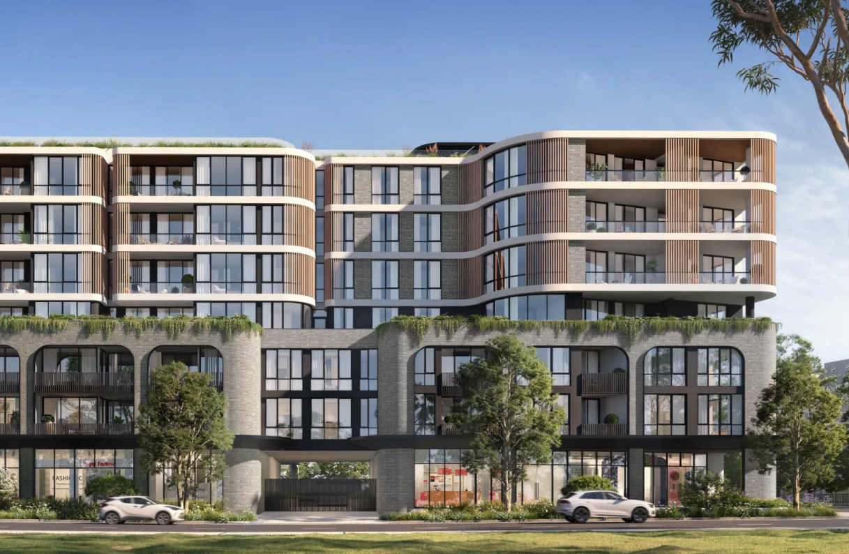 West Ryde Apartments, West Ryde — residential apartment structure by Force Form
