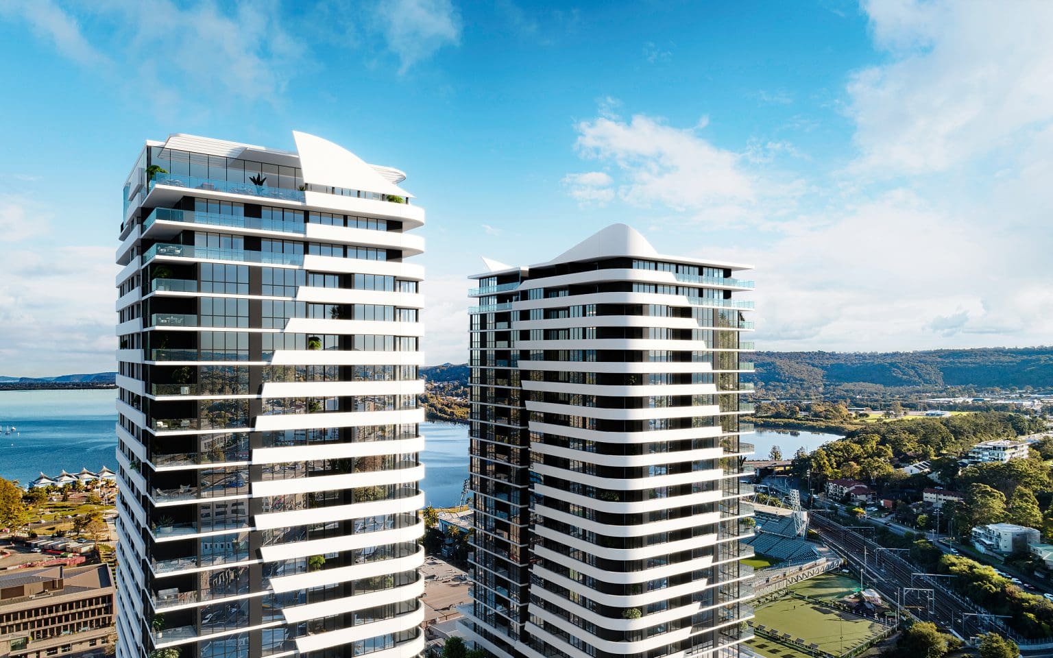The Archibald, Gosford — residential apartment structure by Force Form