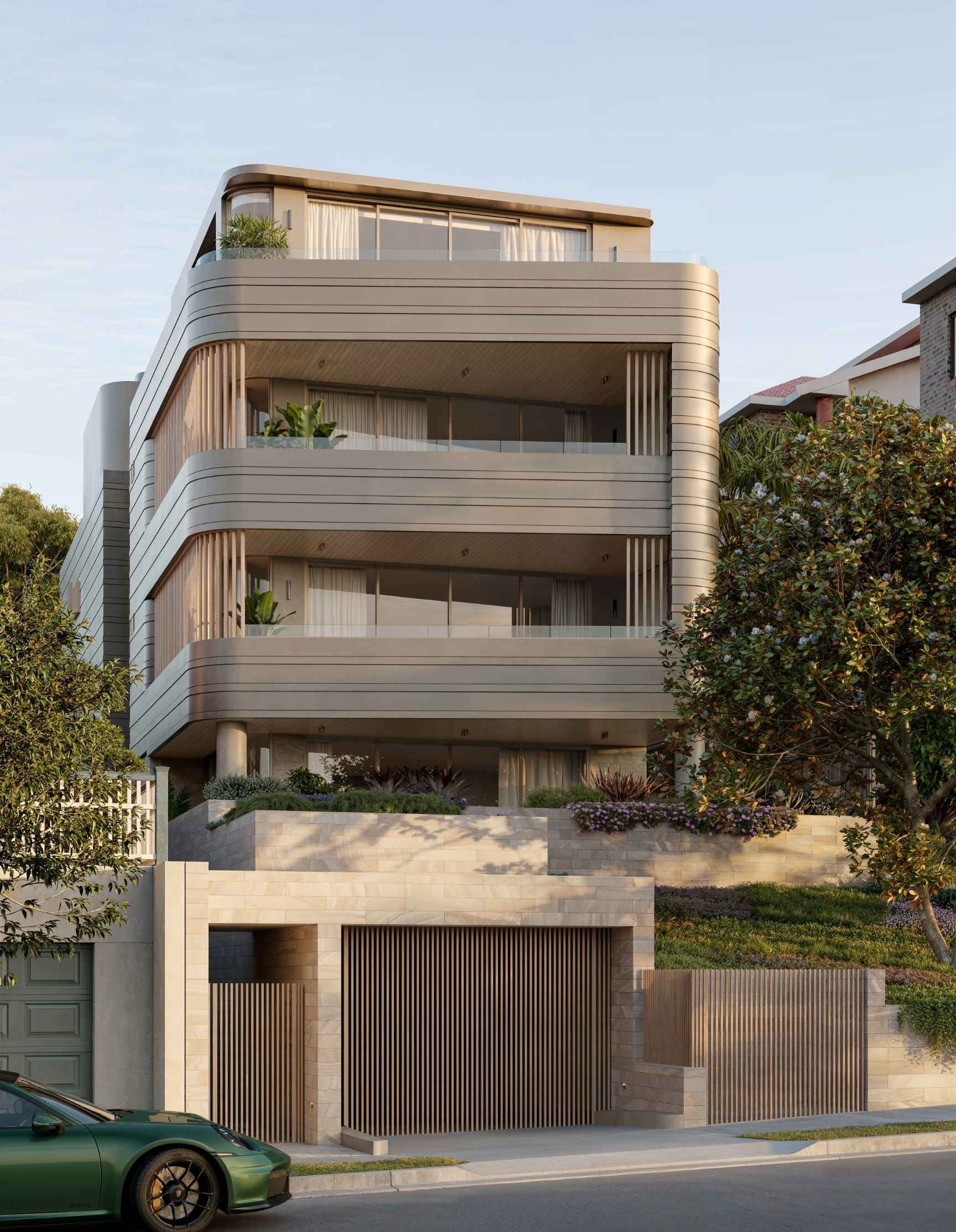 Nolia, Coogee — residential apartment structure by Force Form